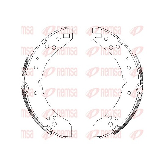 4030.00 - Brake Shoe 