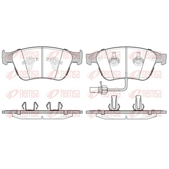 1371.12 - Brake Pad Set, disc brake 