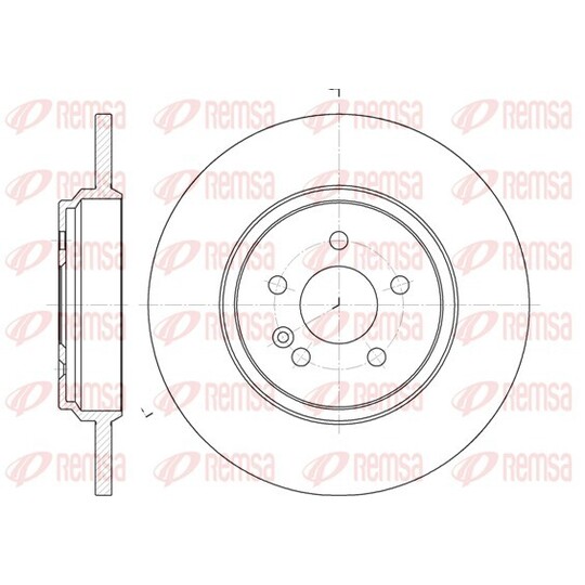 6631.00 - Brake Disc 