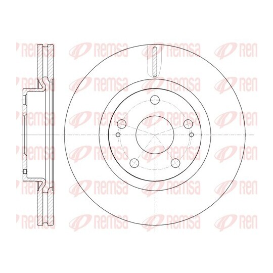 61050.10 - Brake Disc 