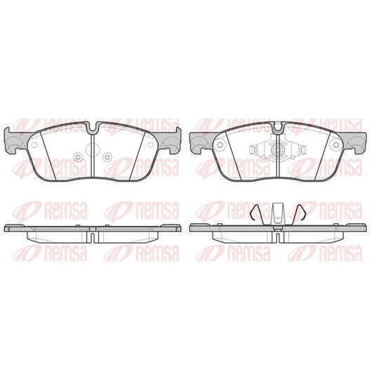 1633.00 - Brake Pad Set, disc brake 