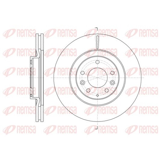 61638.10 - Brake Disc 