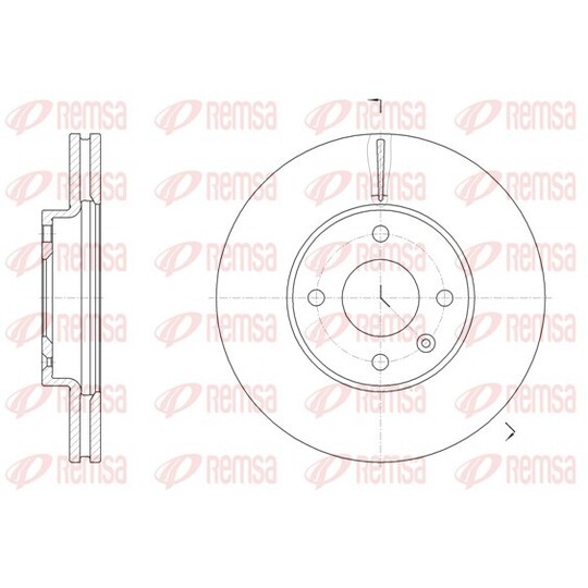 61456.10 - Brake Disc 