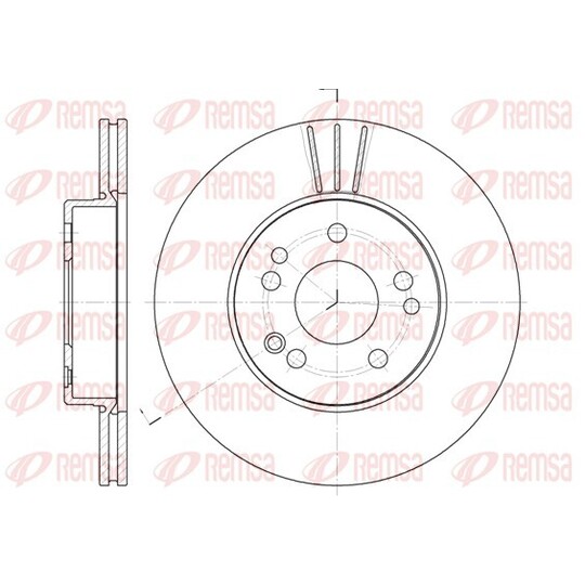 6338.10 - Brake Disc 