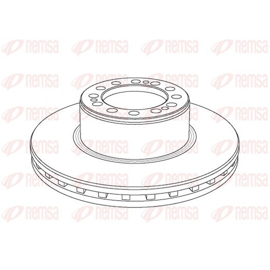 NCA1079.20 - Brake Disc 