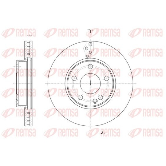 61521.10 - Brake Disc 