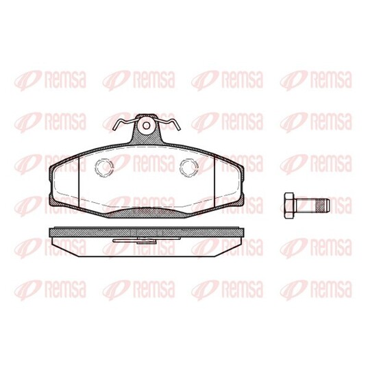 0620.20 - Brake Pad Set, disc brake 