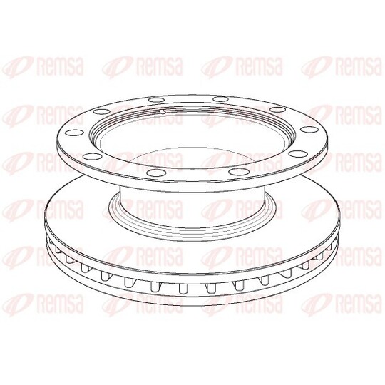 NCA1082.20 - Brake Disc 