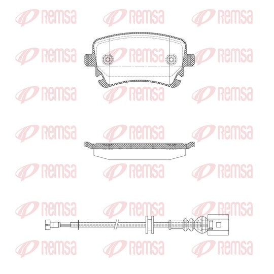 0897.12 - Brake Pad Set, disc brake 