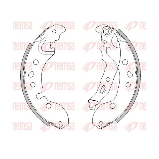 4442.00 - Brake Shoe 