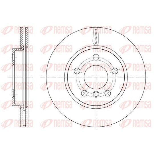 61617.10 - Brake Disc 