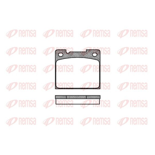 0039.30 - Brake Pad Set, disc brake 