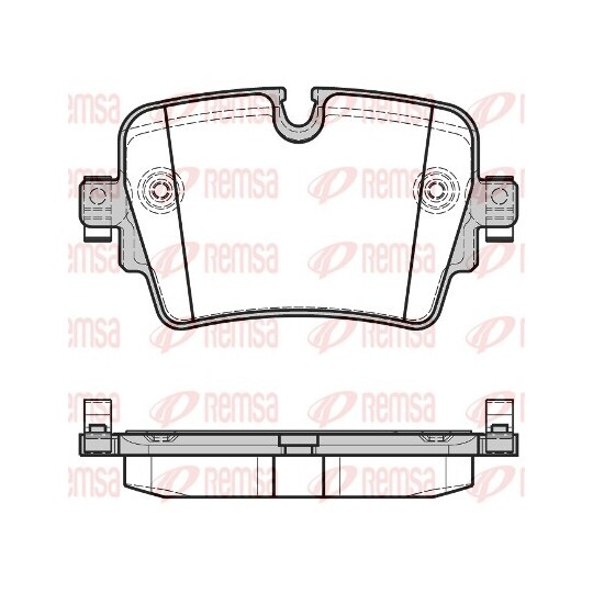 1614.08 - Brake Pad Set, disc brake 