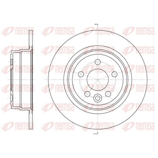 6615.00 - Brake Disc 