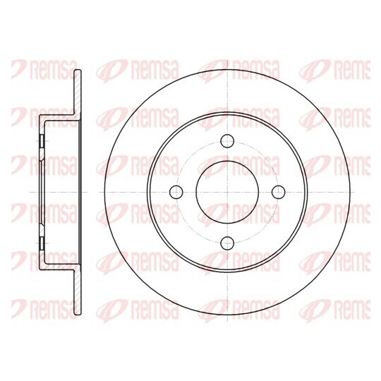 61353.00 - Brake Disc 