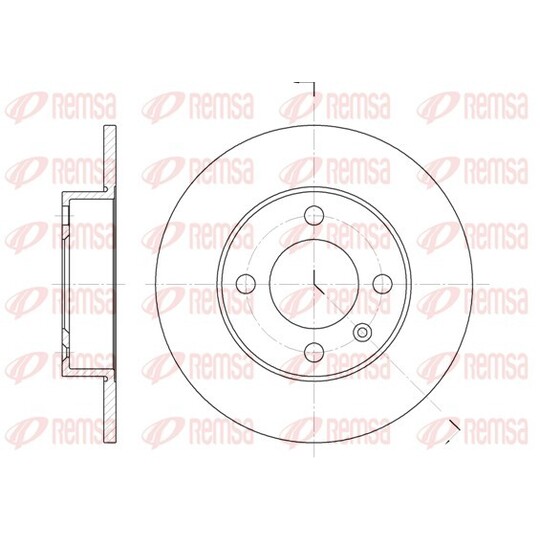 6616.00 - Brake Disc 