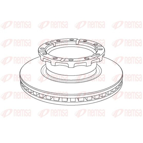 NCA1159.20 - Brake Disc 