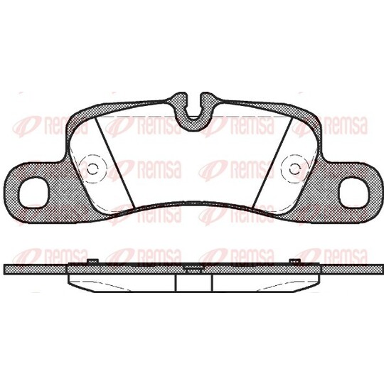 1379.00 - Brake Pad Set, disc brake 