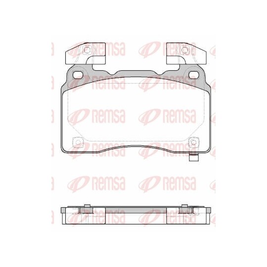 1438.24 - Brake Pad Set, disc brake 