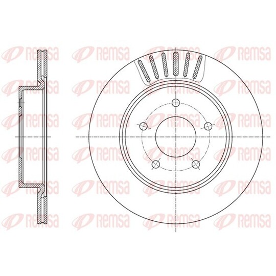 61623.10 - Brake Disc 