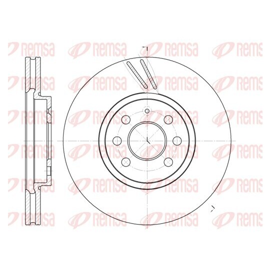 6684.10 - Brake Disc 