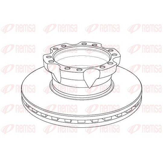 NCA1154.20 - Brake Disc 