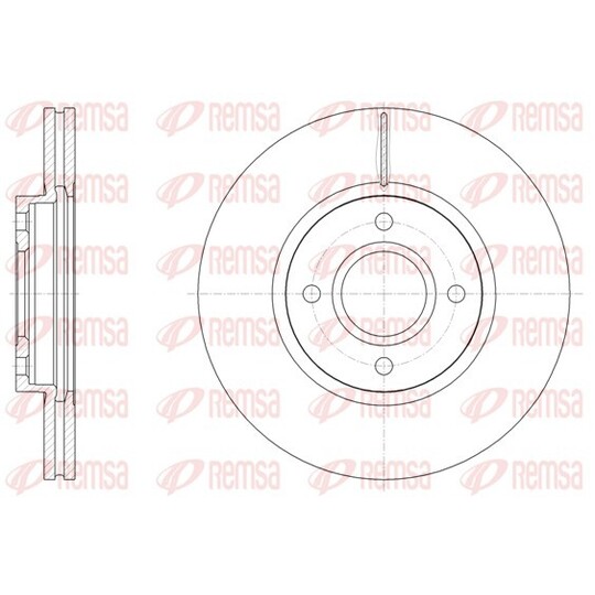 61502.10 - Brake Disc 