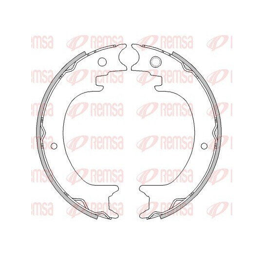 4279.00 - Brake Shoe, parking brake 