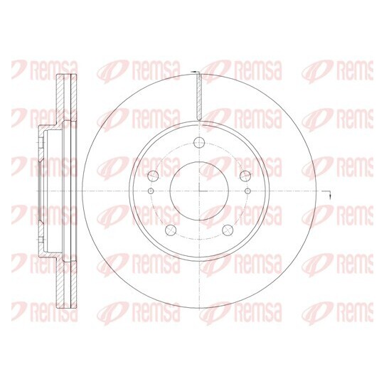 61130.10 - Brake Disc 