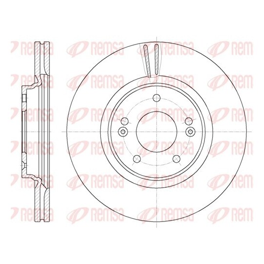 61781.10 - Brake Disc 