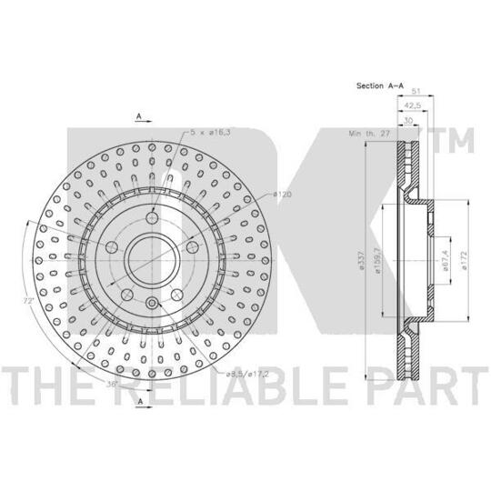 203671 - Brake Disc 