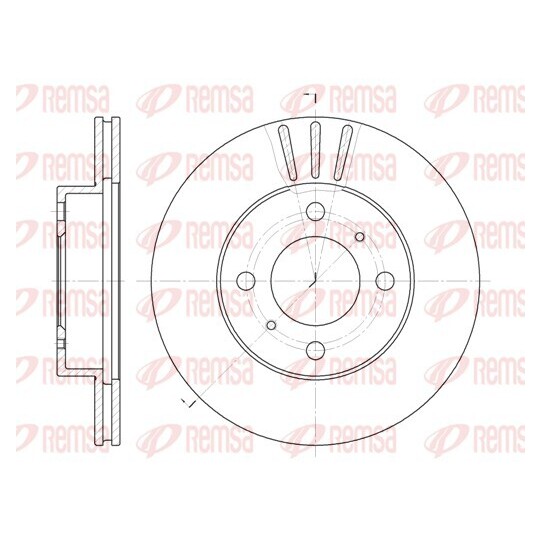 6557.10 - Brake Disc 