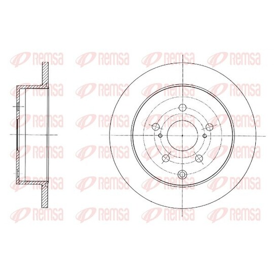 61592.00 - Brake Disc 