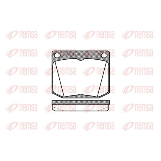 0038.30 - Brake Pad Set, disc brake 