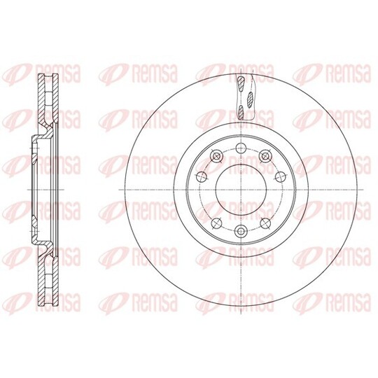 61628.10 - Brake Disc 