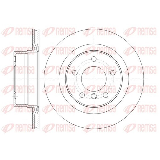 61338.10 - Brake Disc 