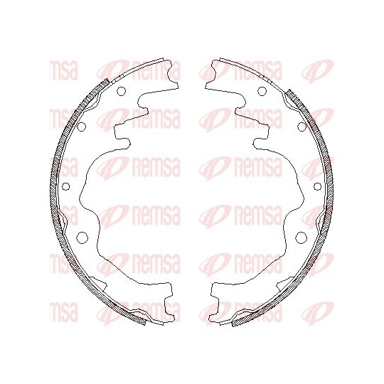 4388.01 - Brake Shoe 