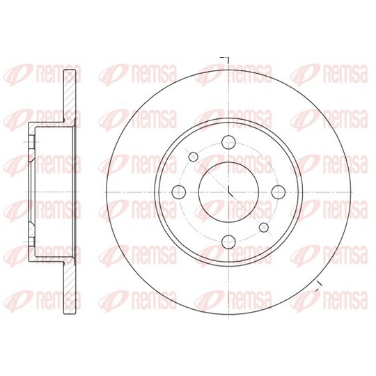 6111.00 - Brake Disc 