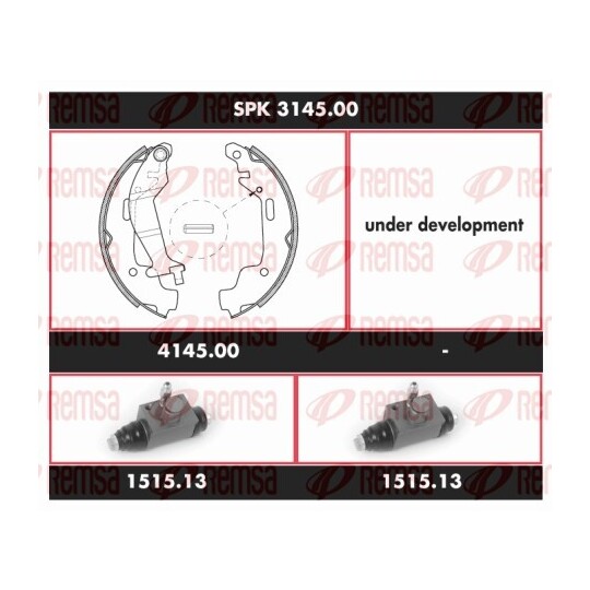 SPK 3145.00 - Brake Kit, drum brake 