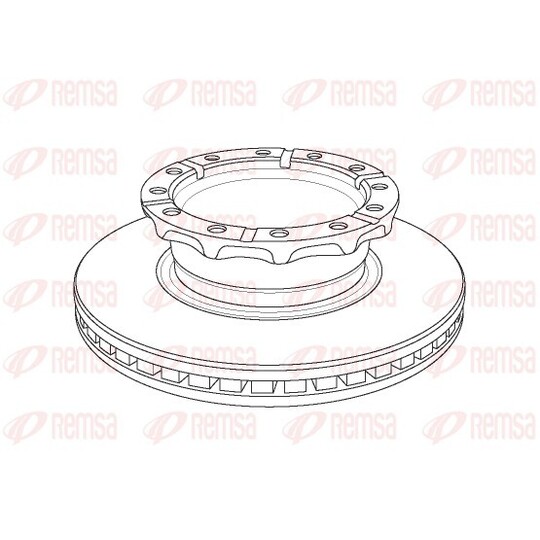 NCA1158.20 - Brake Disc 