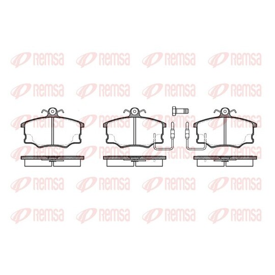 0146.32 - Brake Pad Set, disc brake 