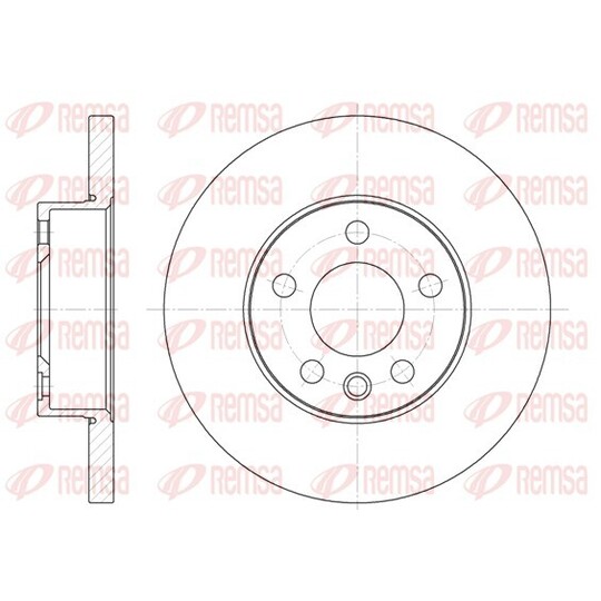 6550.00 - Brake Disc 