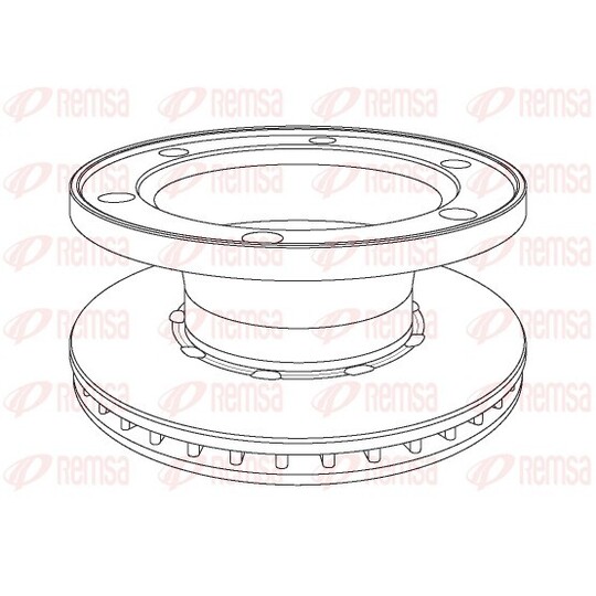 NCA1077.20 - Brake Disc 