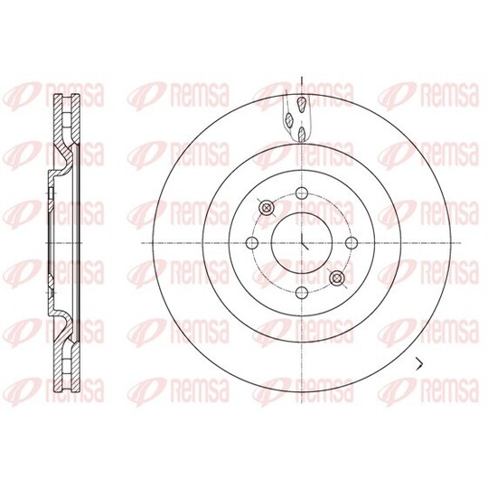 61667.10 - Brake Disc 