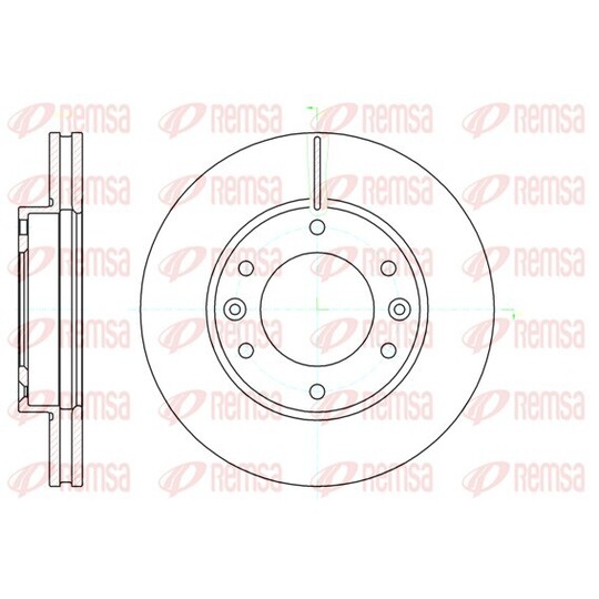 61026.10 - Brake Disc 