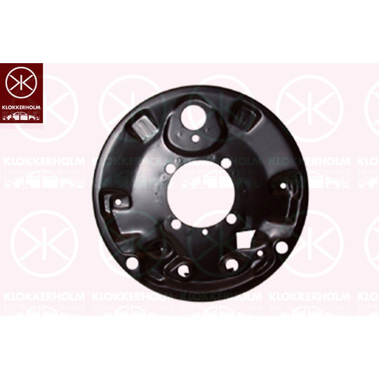 9512875 - Splash Panel, brake disc 