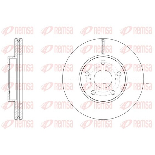 61539.10 - Brake Disc 