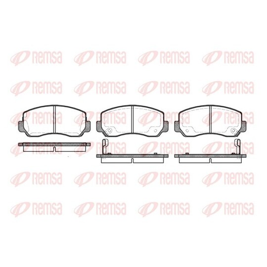 0509.02 - Brake Pad Set, disc brake 