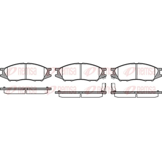 1123.02 - Brake Pad Set, disc brake 