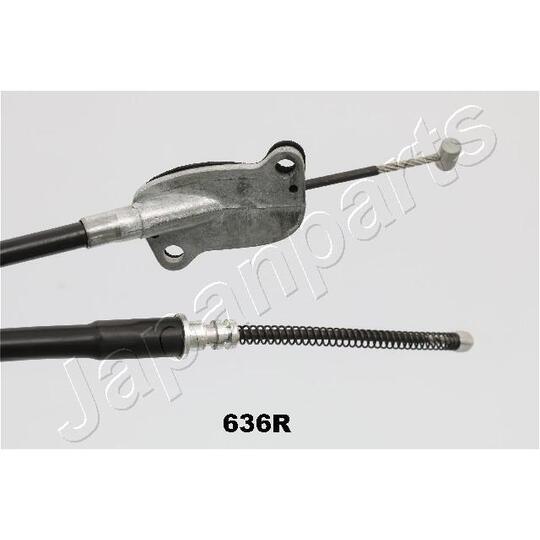 BC-636R - Cable, parking brake 